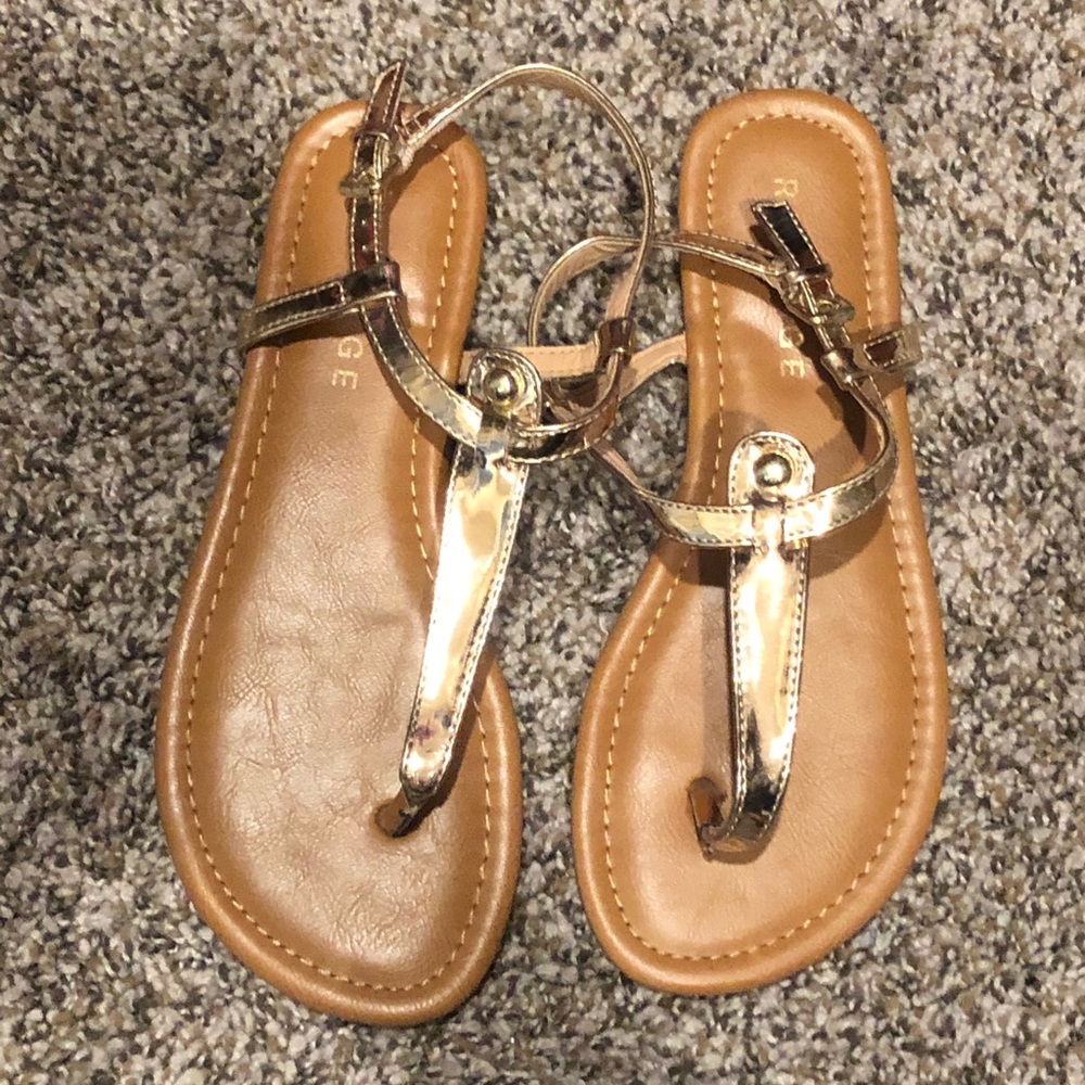 Rose Gold Sandals